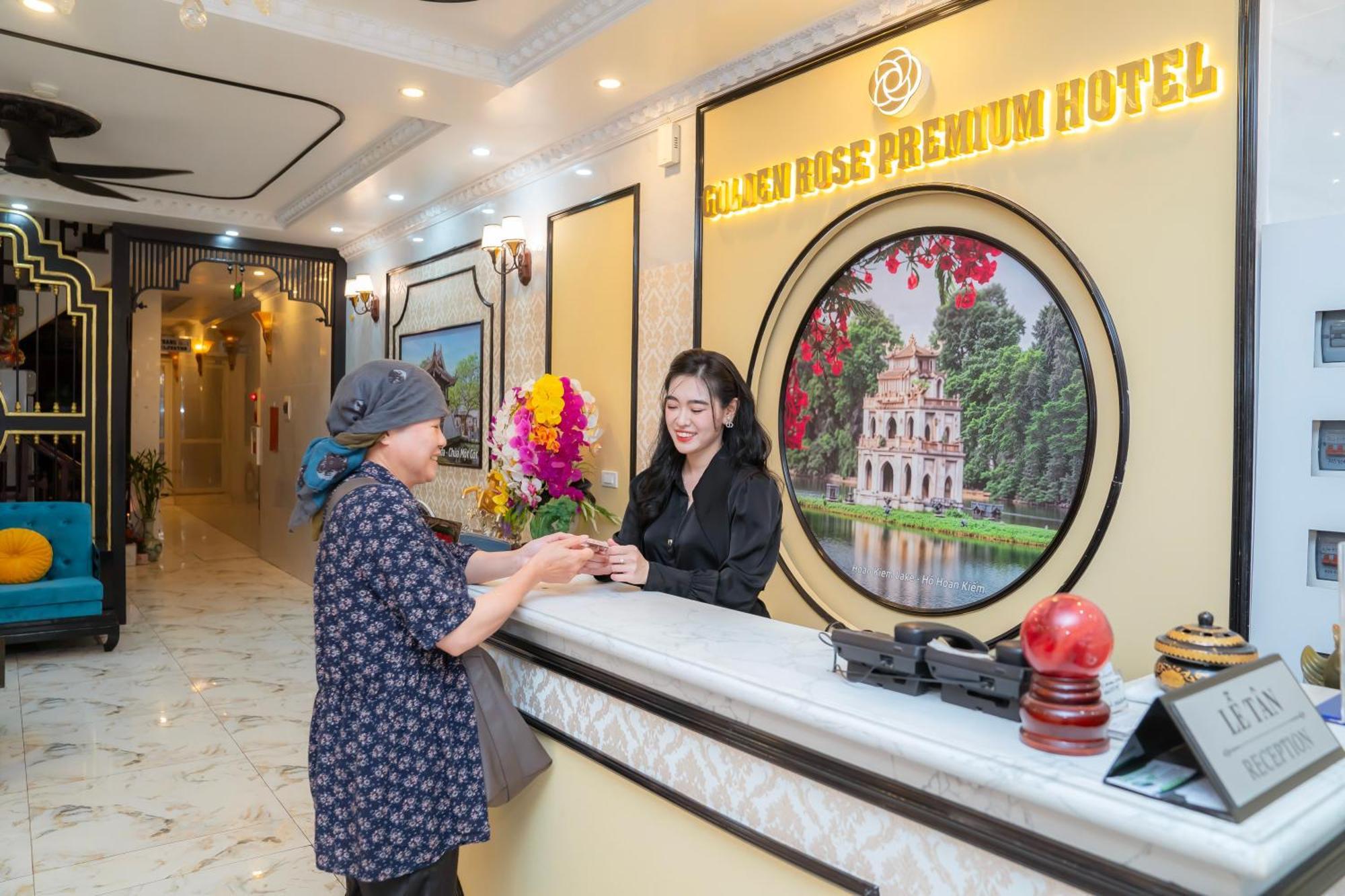 Golden Rose Premium Hotel 하노이 외부 사진