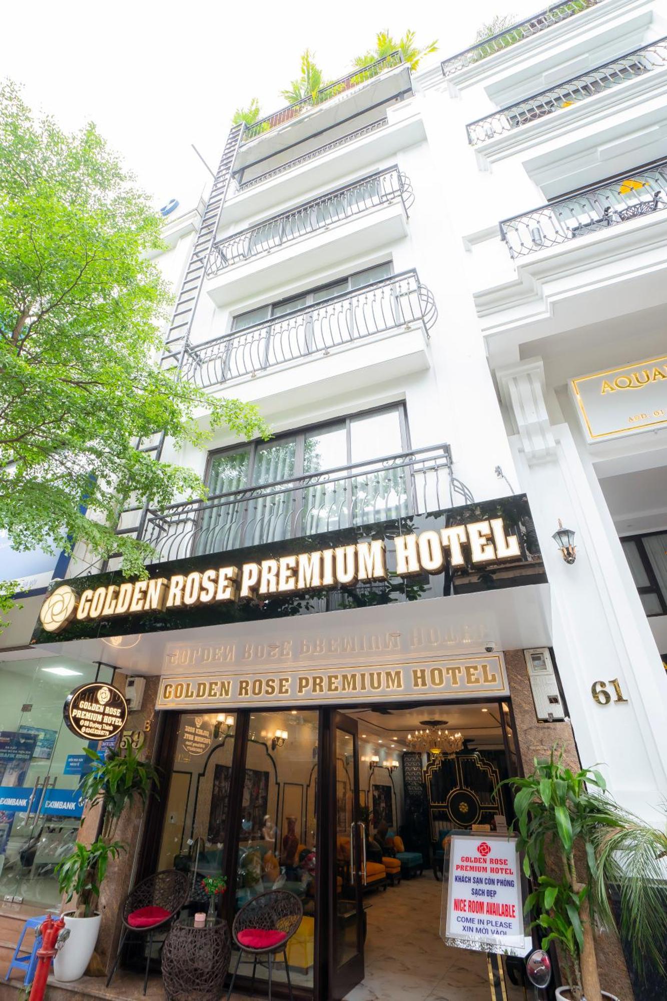 Golden Rose Premium Hotel 하노이 외부 사진