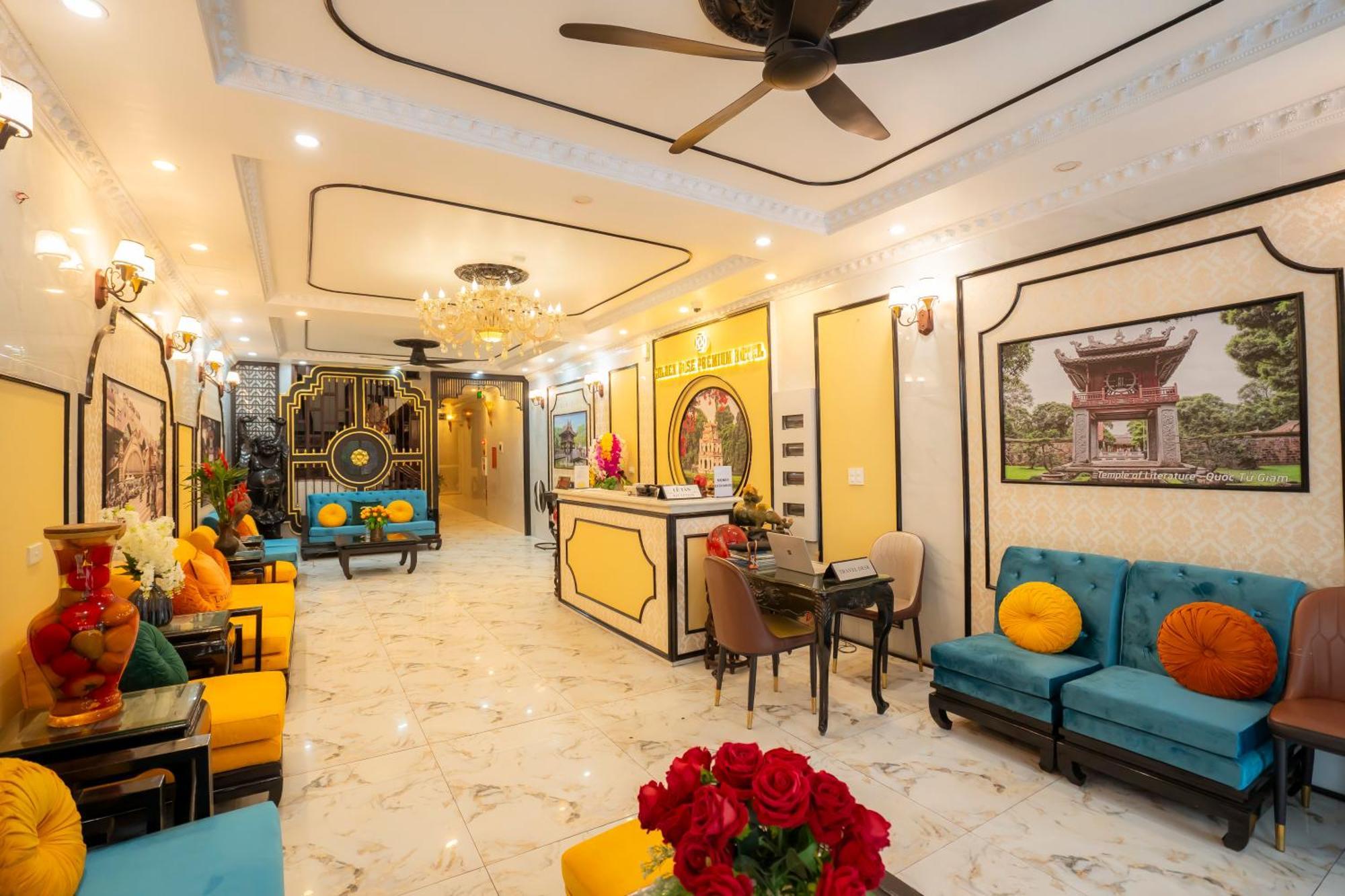 Golden Rose Premium Hotel 하노이 외부 사진